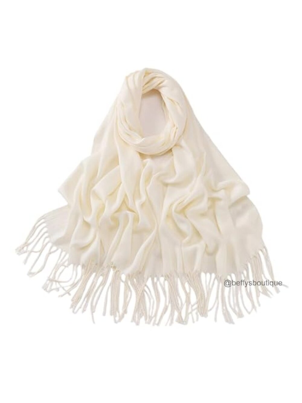 Soft Large Shawl Wrap Fringes Blanket Scarf Warm Winter